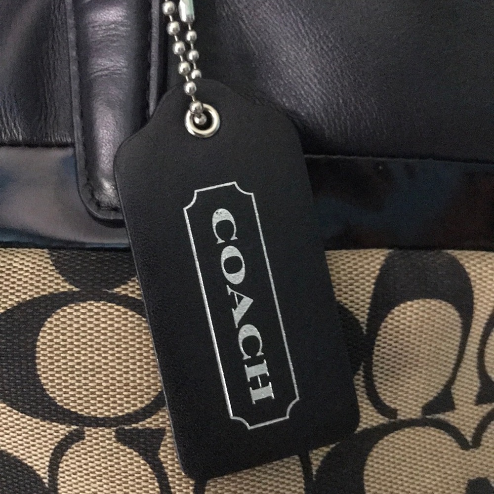 Coach Signature Coach Tote - LARGE